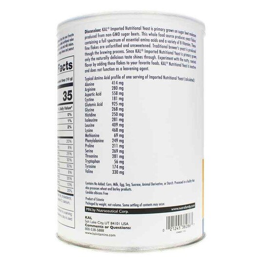 Nutritional Yeast Flakes Unfortified, KAL